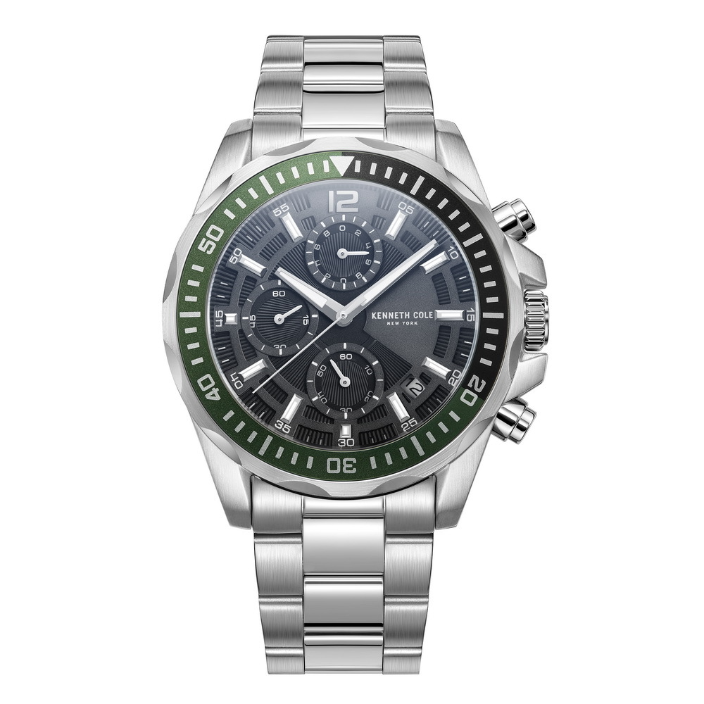 Kenneth Cole New York - KCWGK2222202 - Stainless Steel Wrist Watch for Men