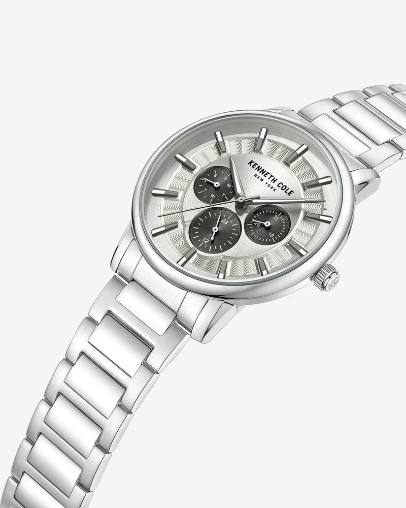 Kenneth Cole New York - KCWGK0015601 - Stainless Steel Wrist Watch for Men