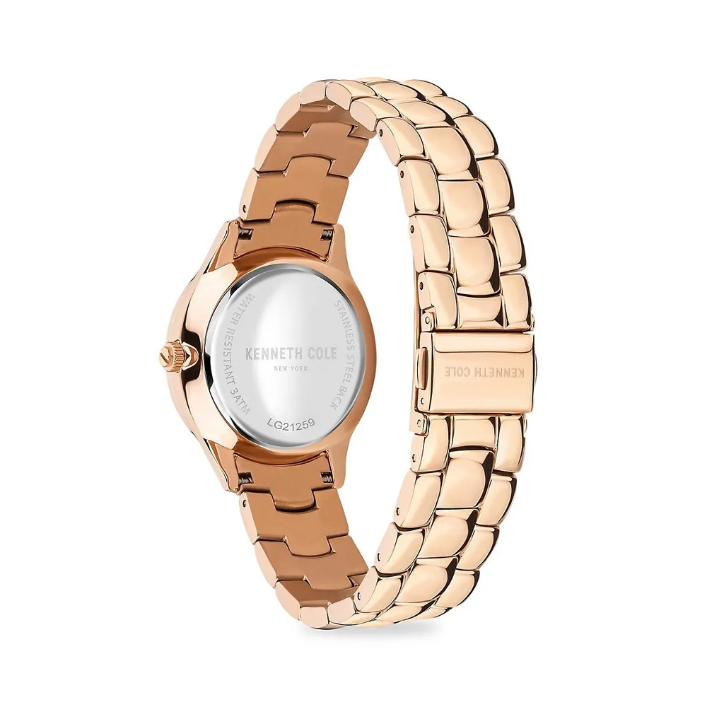 Kenneth Cole New York - KCWLG2222702 - Stainless Steel Wrist Watch for Women