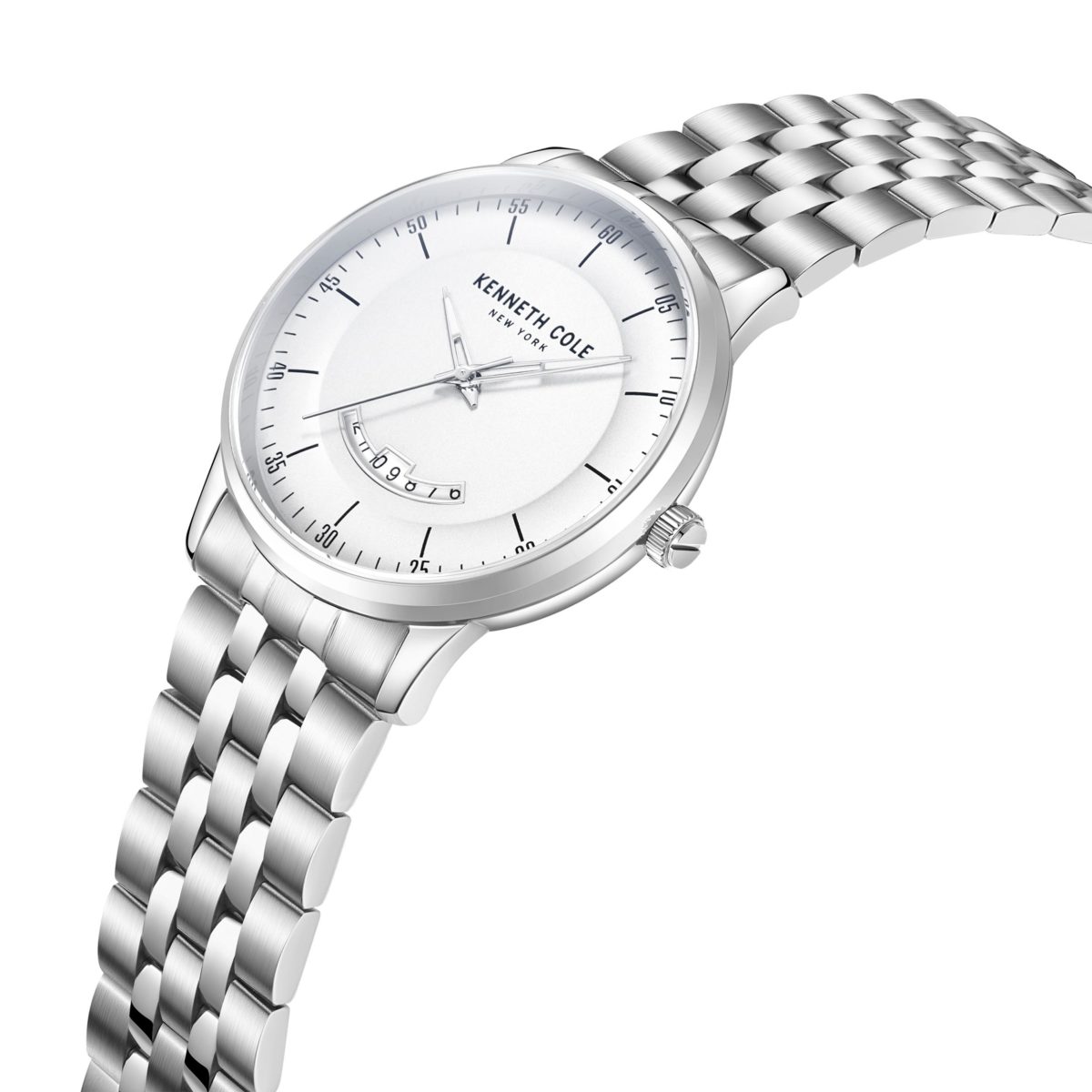 Kenneth Cole New York - KCWGH2221201 - Stainless Steel Wrist Watch for Men