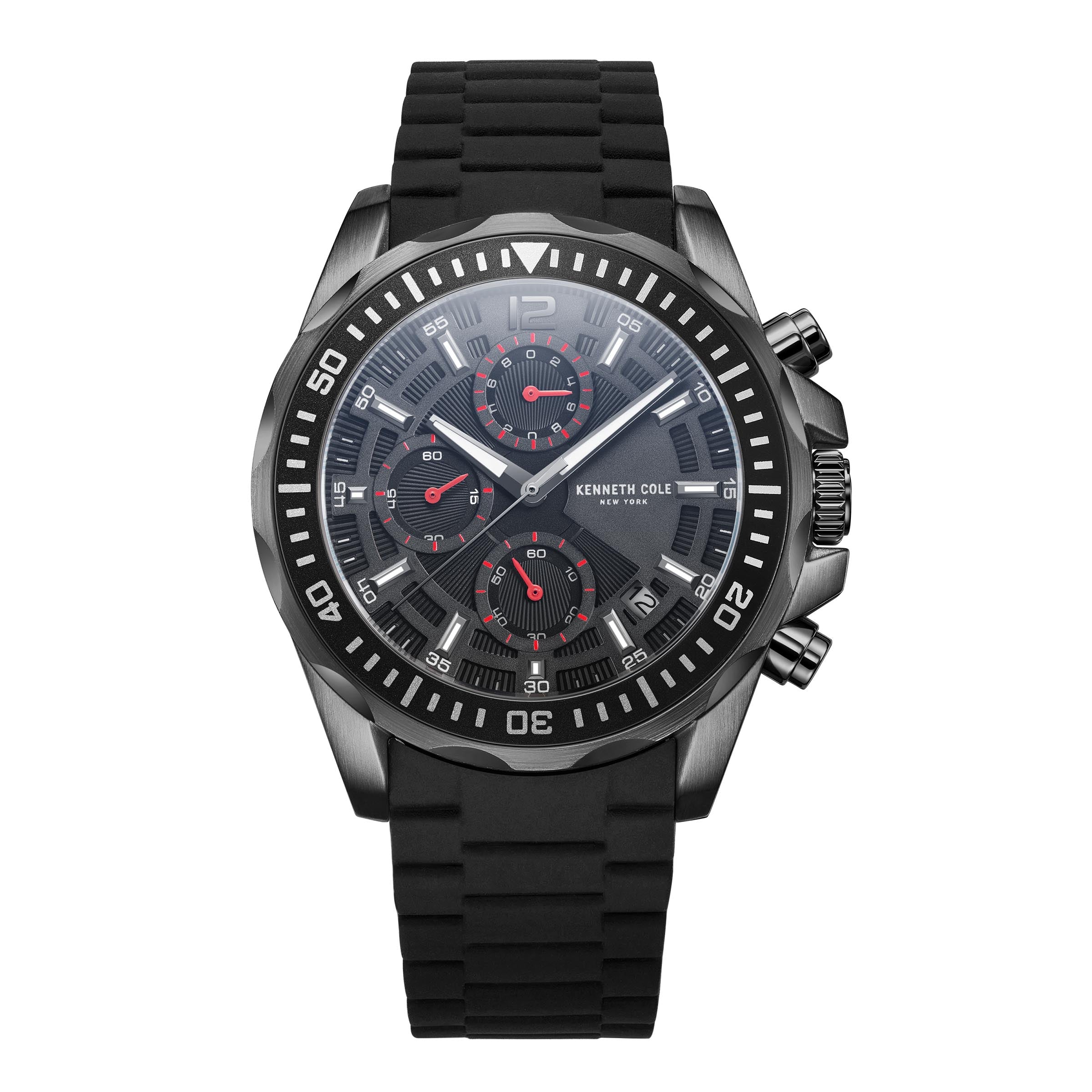 Kenneth Cole New York - KCWGQ2222203- Stainless Steel Wrist Watch for Men