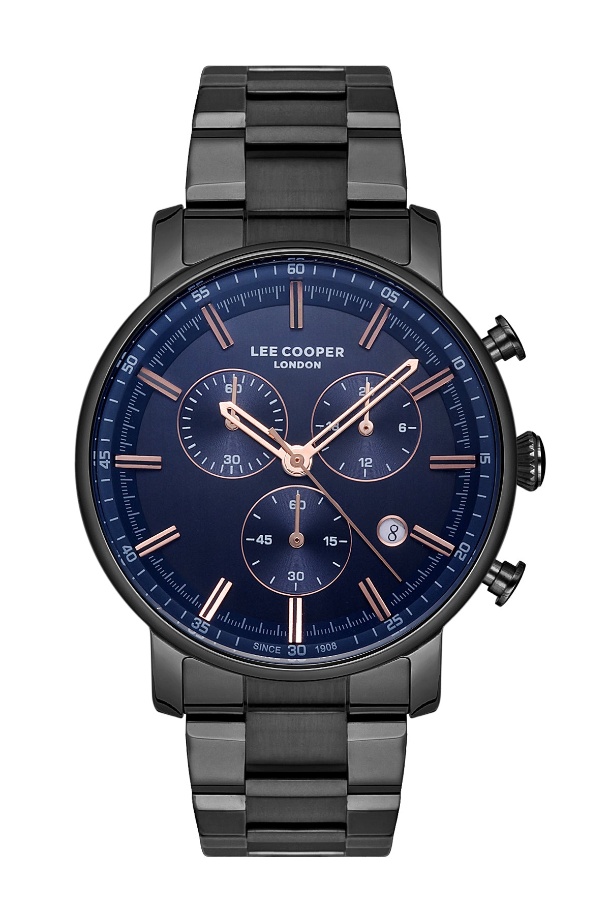 Lee Cooper -LC07184.690- Stainless Steel Wrist Watch for Men -