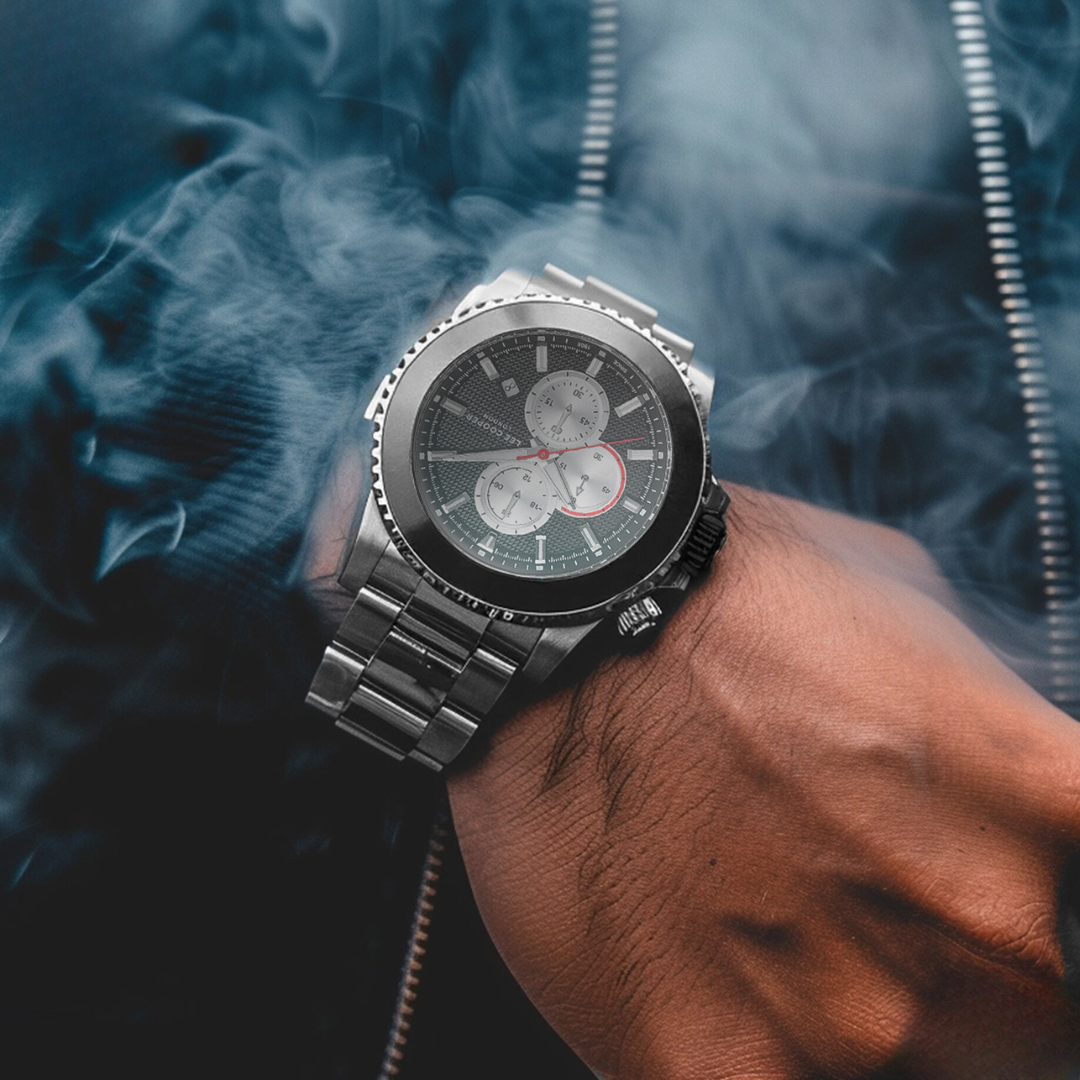 Lee Cooper Stainless Steel Wrist Watch for Men - Main Image