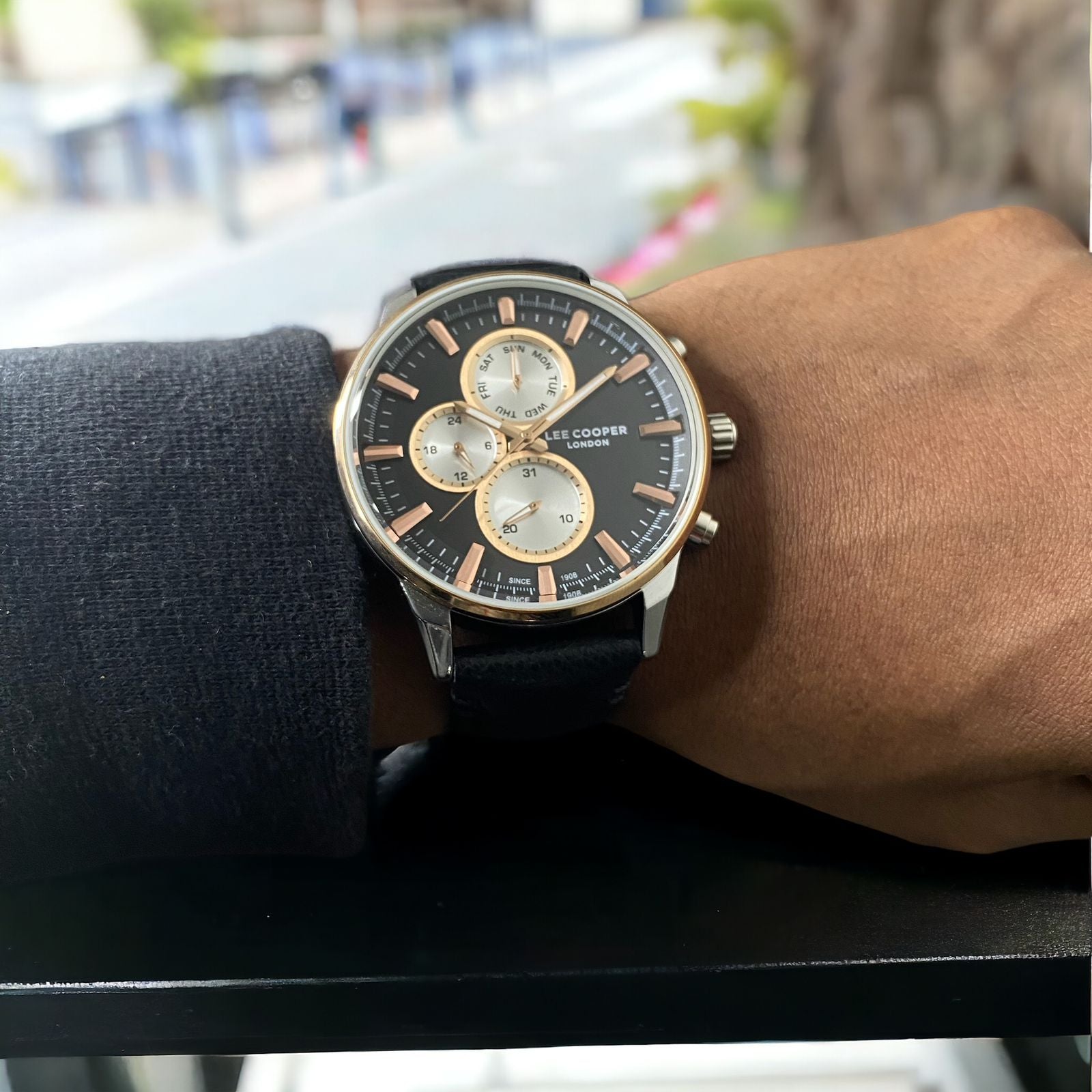 Lee Cooper Stainless Steel Wrist Watch for Men