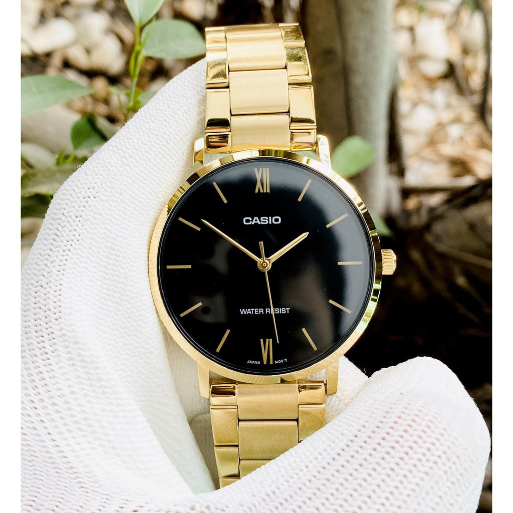 Casio MTP-VT01G-1BUDF Stainless Steel Wrist Watch for Men