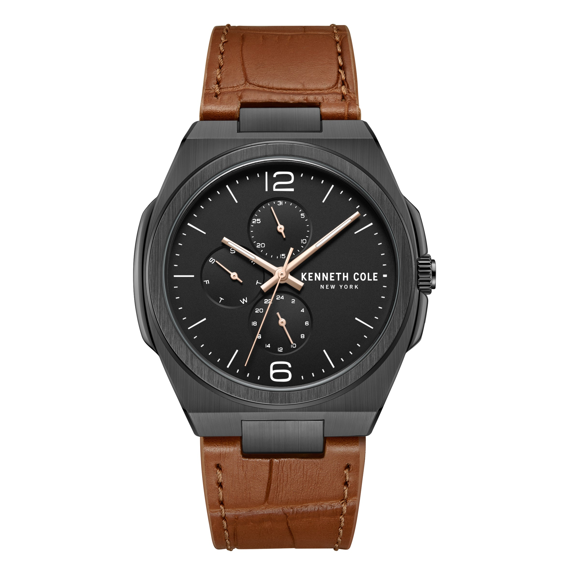 Kenneth Cole New York - KCWGF0016201 - Stainless Steel Wrist Watch for Men