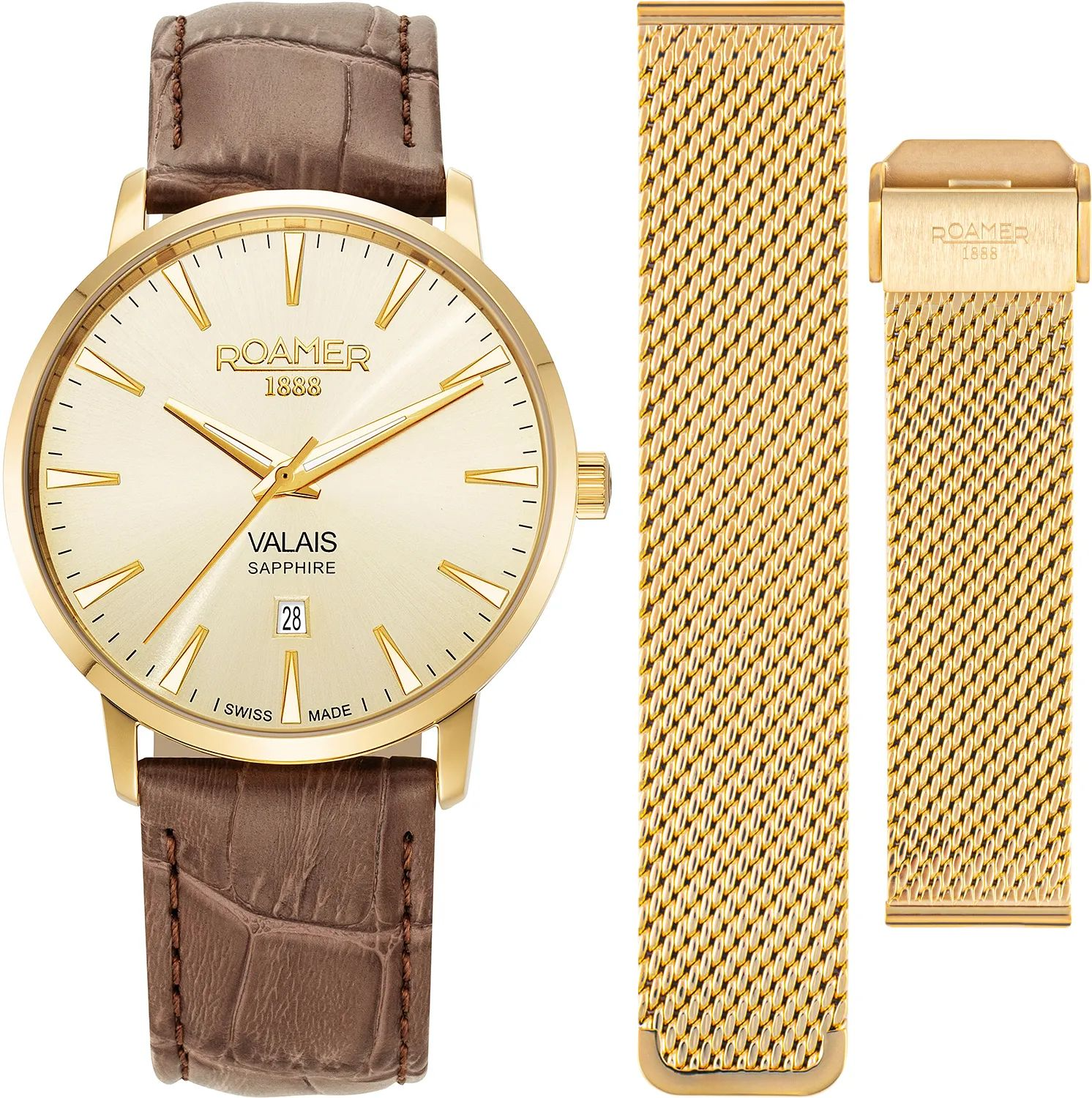 ROAMER 988833 48 35 05 MEN'S VALAIS SET WRISTWATCH