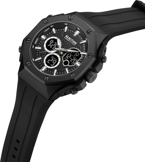 Kenneth Cole Men’s Rubber Band Analog Watch – KRWGP0069401