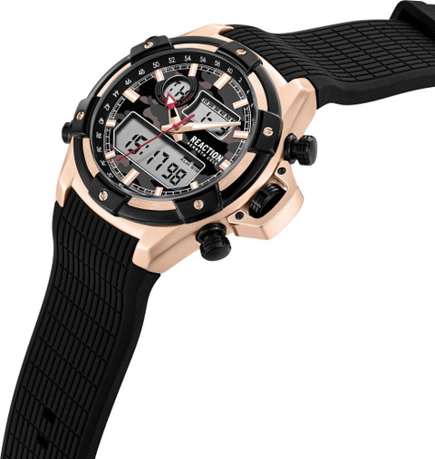 Kenneth Cole Reaction Black Dial Men’s Watch – KRWGP0069801