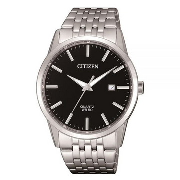 Citizen BI5000-87E Men’s Quartz Watch – Black Dial Stainless Steel