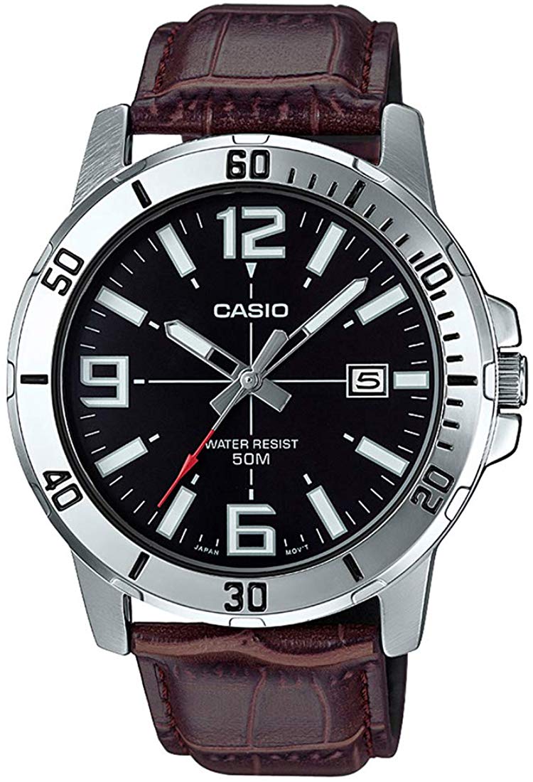 Casio - MTP-VD01L-1BVUDF - Stainless Steel Wrist Watch for Men