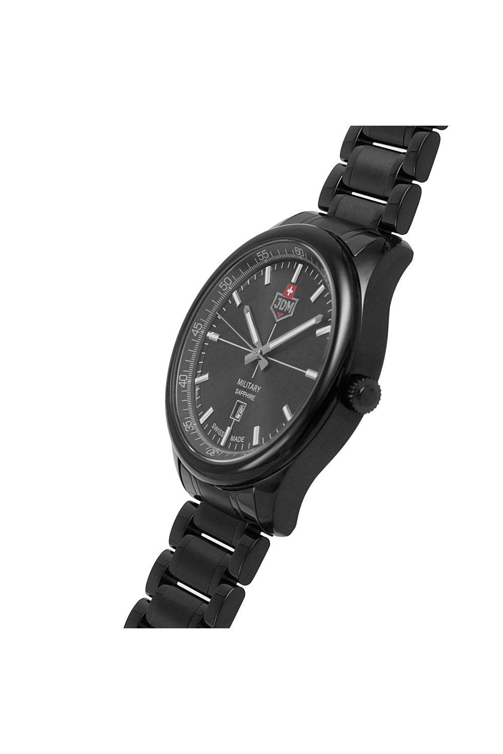 JDM Military (Jacques Du Manoir) - WG010-01 - Alpha Mission - Made In Switzerland - Wrist Watch for Men - 10 ATM