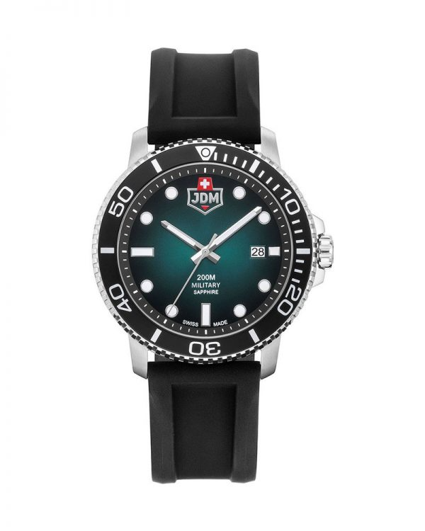 JDM Military (Jacques Du Manoir) - WG008-02 - Tango - Made In Switzerland - Sporty Wrist Watch for Men - 20 ATM