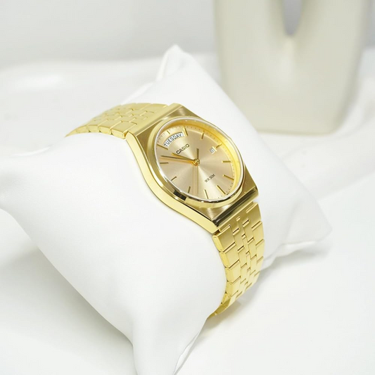 Casio General MTP-B146G-9AVDF Men’s Watch – Gold Stainless Steel
