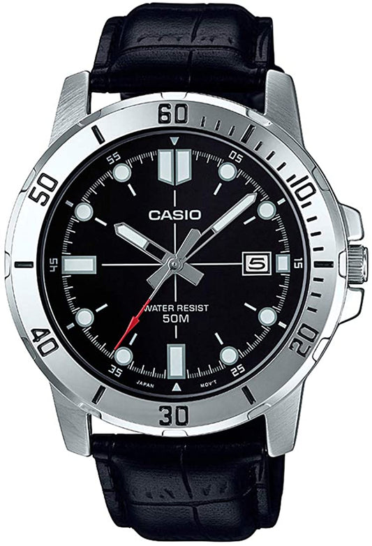 Casio - MTP-VD01L-1EVUDF - Stainless Steel Wrist Watch for Men