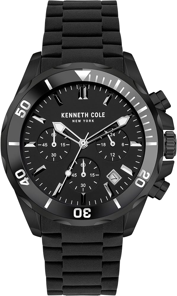 Kenneth Cole Gents Wrist Watch KCWGO2105002  Sleek & Durable Timepiece