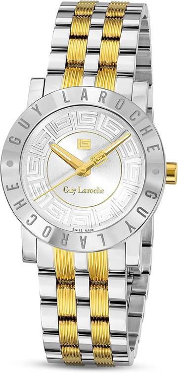 Guy Laroche Alex GLWLG0000125 Women’s Watch – Silver Dial Gold Stainless Steel | Swiss Made