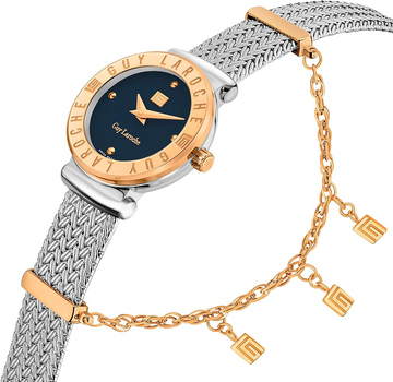 Guy Laroche Betty GLWLG0000913 Women’s Watch – Blue Dial Silver Stainless Steel | Swiss Made