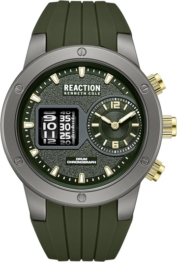 Kenneth Cole Reaction Green Dial Men’s Watch – KRWGQ0069303