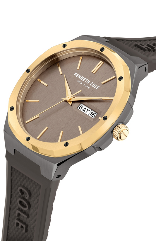 Kenneth Cole New York KCWGN2104802 Modern Casual Brown Dial Watch
