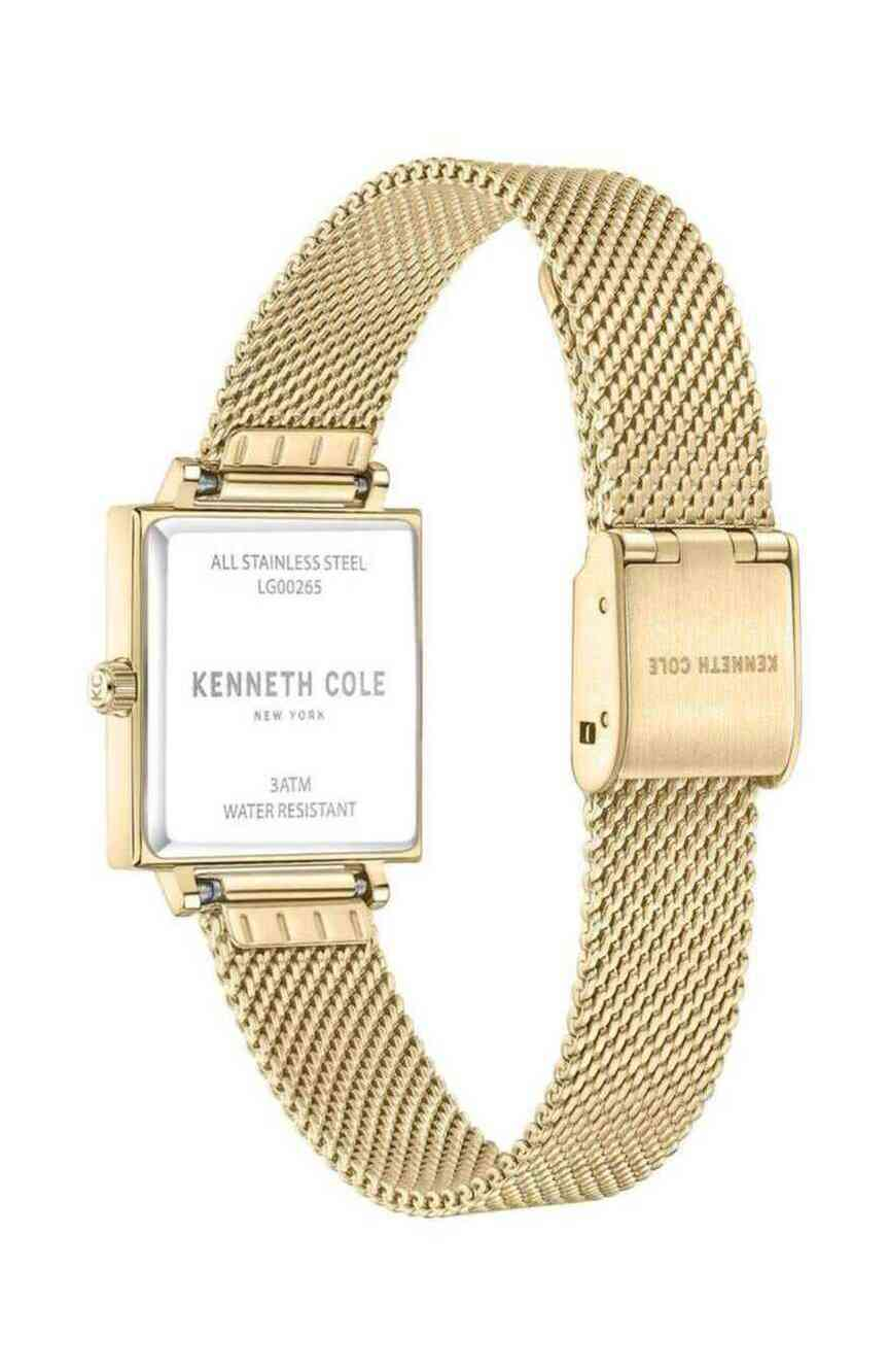 KENNETH COLE Women's Quartz Classic Gold-Tone Stainless Steel Watch | Model KCWLG0026502