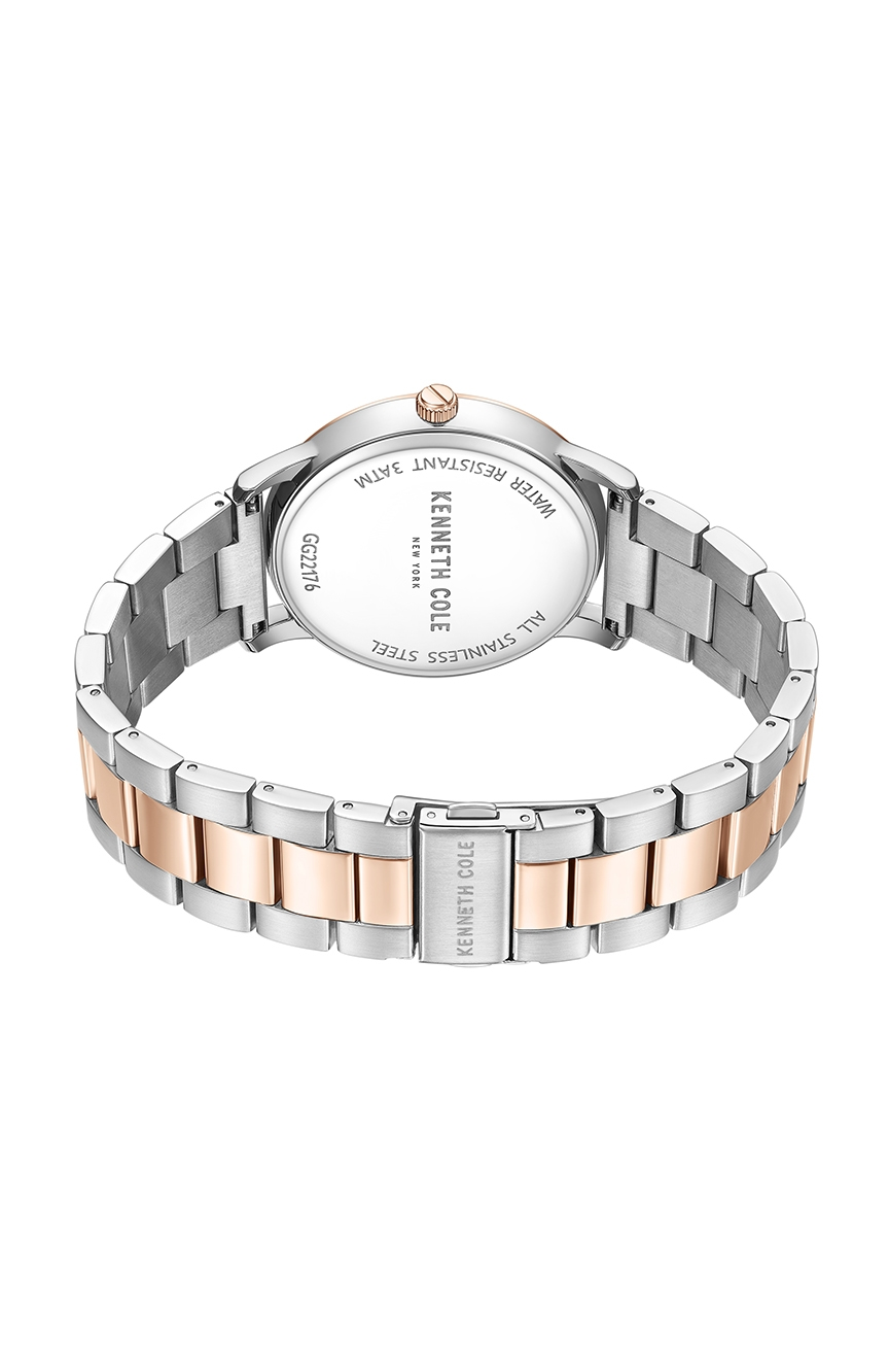 Kenneth Cole New York Diamond Dial Stainless Steel Bracelet Watch | Model KCWGG2217607