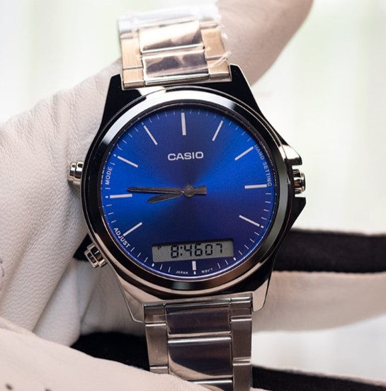 Casio - MTP-VC01D-2EUDF - Stainless Steel Wrist Watch for Men