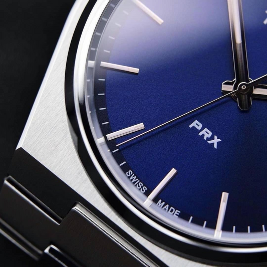 Tissot PRX Men’s Watch – Swiss Quartz, Blue Dial, Stainless Steel (T137.410.11.041.00)