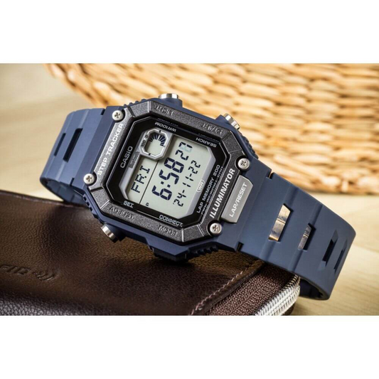 Casio WS-B1000-2AVDF Men’s Bluetooth Digital Watch – World Time | 100M Water Resistant