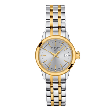 Tissot Classic Dream T129.210.22.031.00 28mm Silver Dial Two-Tone Quartz Watch