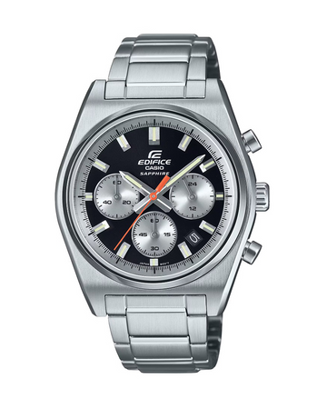 Casio Edifice EFB-730D-1AVUDF Men’s Chronograph Watch – Black Dial | Sapphire Crystal