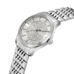 Guy Laroche GLWGG0001208 Fernand Men’s Watch – Silver Stainless Steel | Swiss Made Quartz