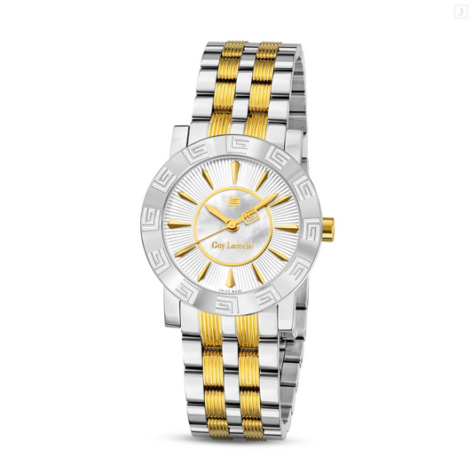 Guy Laroche GLWLG0000122 Alex Women’s Watch – White Dial Gold Stainless Steel | Swiss Made