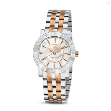 Guy Laroche Alex GLWLG0000123 Women’s Watch – White Dial Rose Gold Stainless Steel | Swiss Made