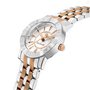 Guy Laroche Alex GLWLG0000123 Women’s Watch – White Dial Rose Gold Stainless Steel | Swiss Made