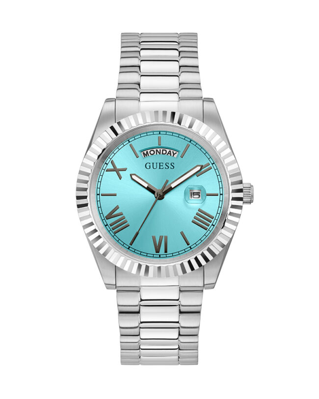 Guess GW0265G11 Men’s Blue Dial Two-Tone Stainless Steel Quartz Watch