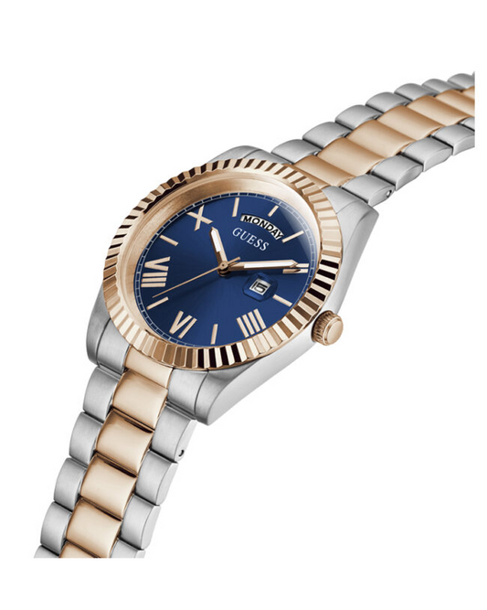 Guess GW0265G12 Men’s Blue Dial Two-Tone Stainless Steel Quartz Watch