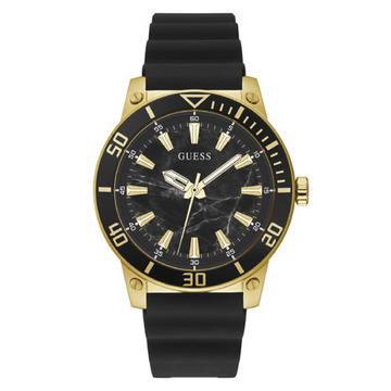 Guess GW0420G2 Men’s Black Dial Silicone Strap Quartz Watch