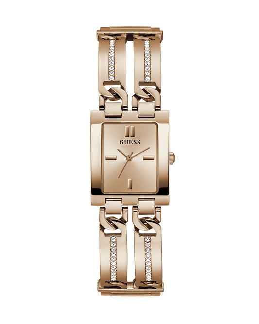 Guess GW0668L3 Women’s Rose Gold Rectangular Stainless Steel Watch