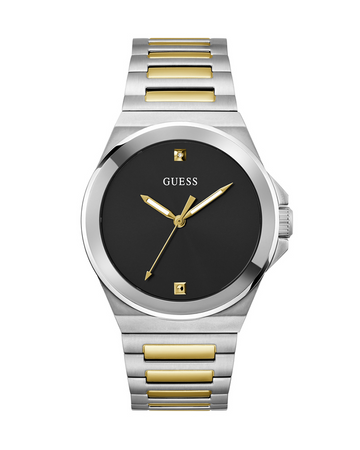 Guess GW0833G3 Men’s Two-Tone Stainless Steel Quartz Watch with Diamond Detail