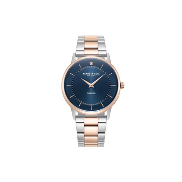 Kenneth Cole New York Diamond Dial Stainless Steel Bracelet Watch | Model KCWGG2217607
