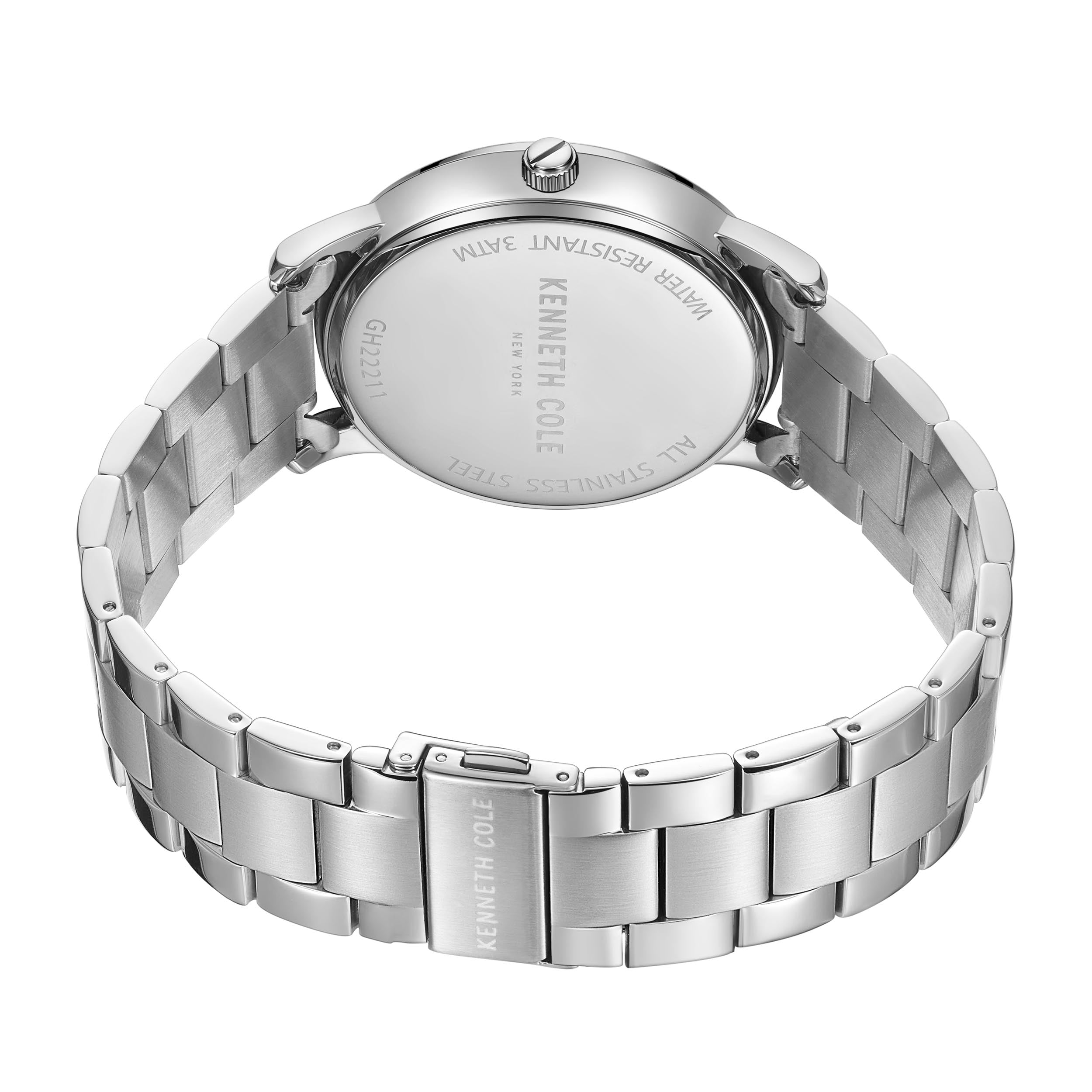 Kenneth Cole New York - KCWGH2221101 - Stainless Steel Wrist Watch for Me