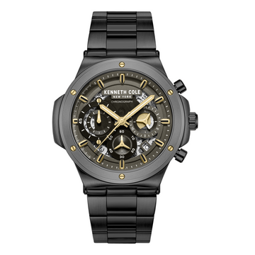 Kenneth Cole New York Classic KCWGI0047303 Gunmetal Dial Men's Chronograph Watch