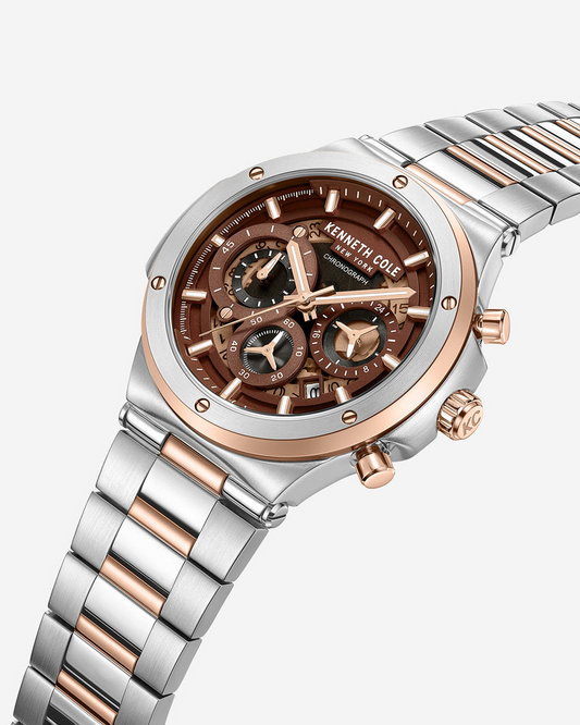 Kenneth Cole KCWGI0047304 Contrast Dress Sport Watch  A Perfect Blend of Elegance &amp; Functionality