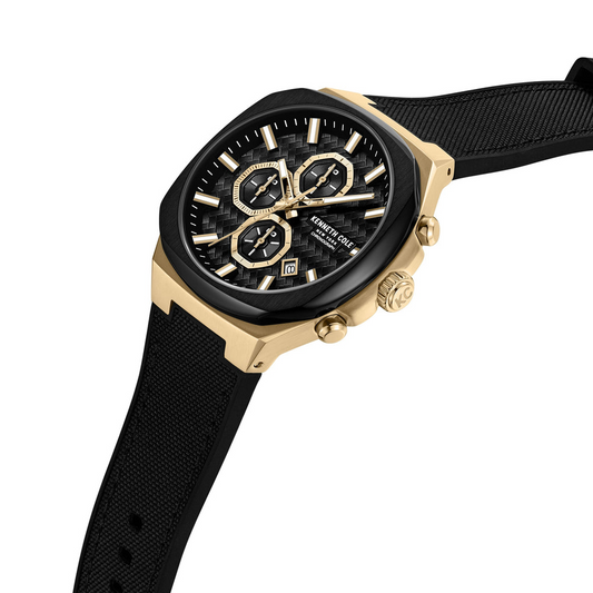 Kenneth Cole New York KCWGO0059602 43.5mm Black Dial Men's Chronograph Watch