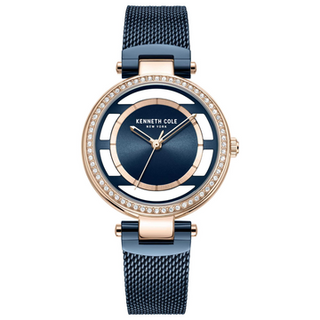 Kenneth Cole Classic KCWLG2219804 38mm Blue Dial Women's Quartz Watch