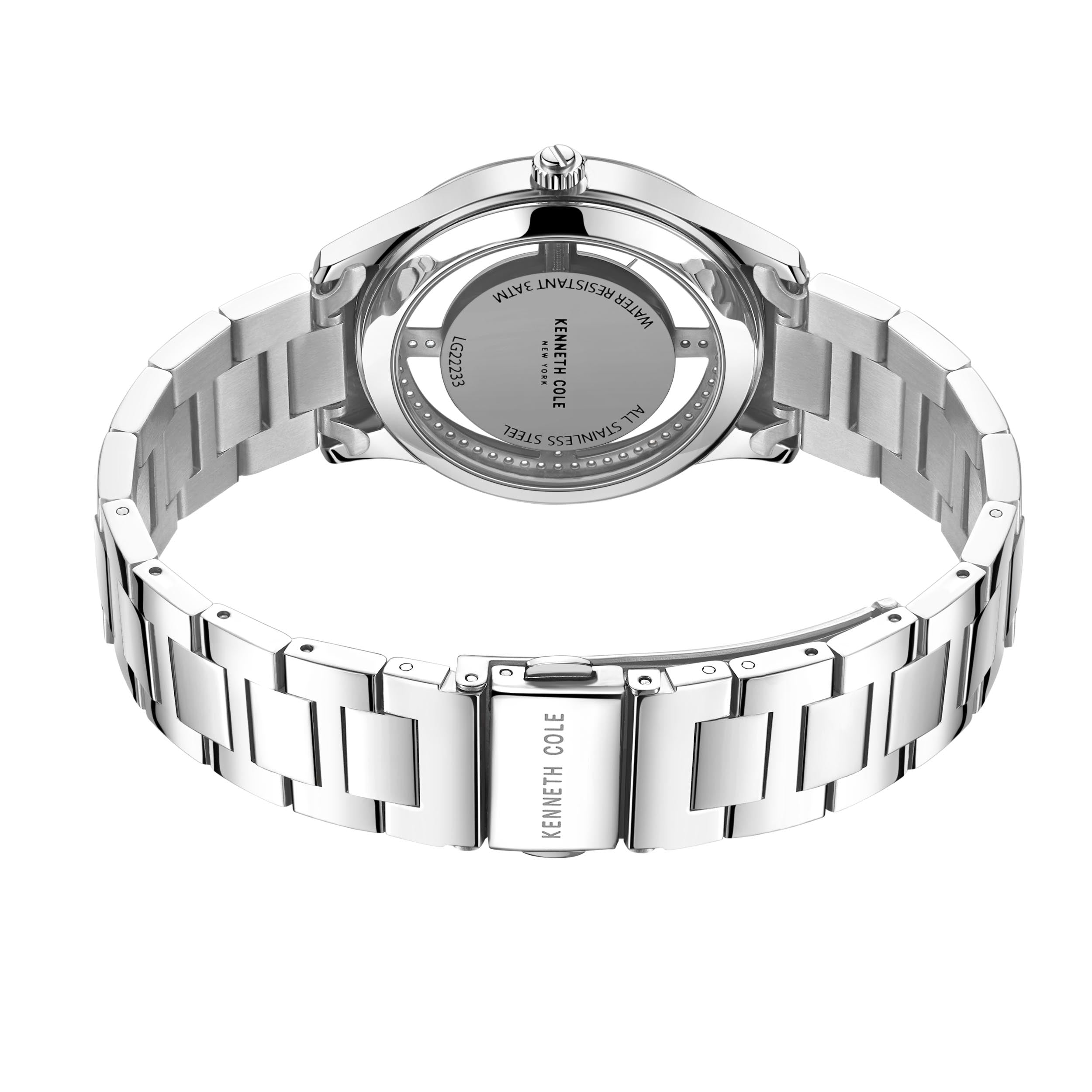 Kenneth Cole New York -KCWLG2223301- Stainless Steel Wrist Watch for Women