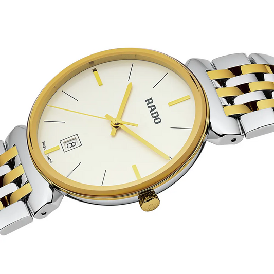 Rado Florence Classic Men’s Watch – Swiss Quartz | Two-Tone Stainless Steel