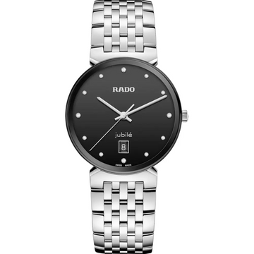 Rado Florence 073.3912.4073 Classic Diamonds Men’s Watch – Black Dial | Swiss Quartz