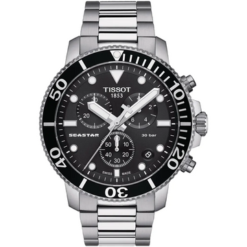 Tissot Seastar 1000 Chronograph Men’s Watch – Swiss Made Quartz Diver (45mm)